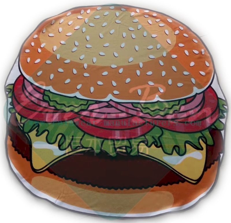 kids beach towels with big printing picture